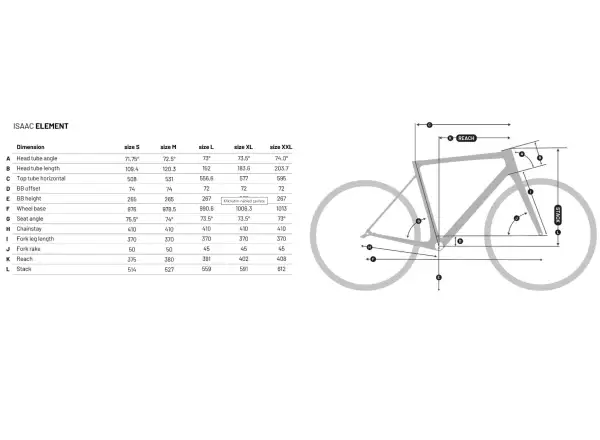 Isaac Element Ultegra Di2 rower szosowy Granite Grey