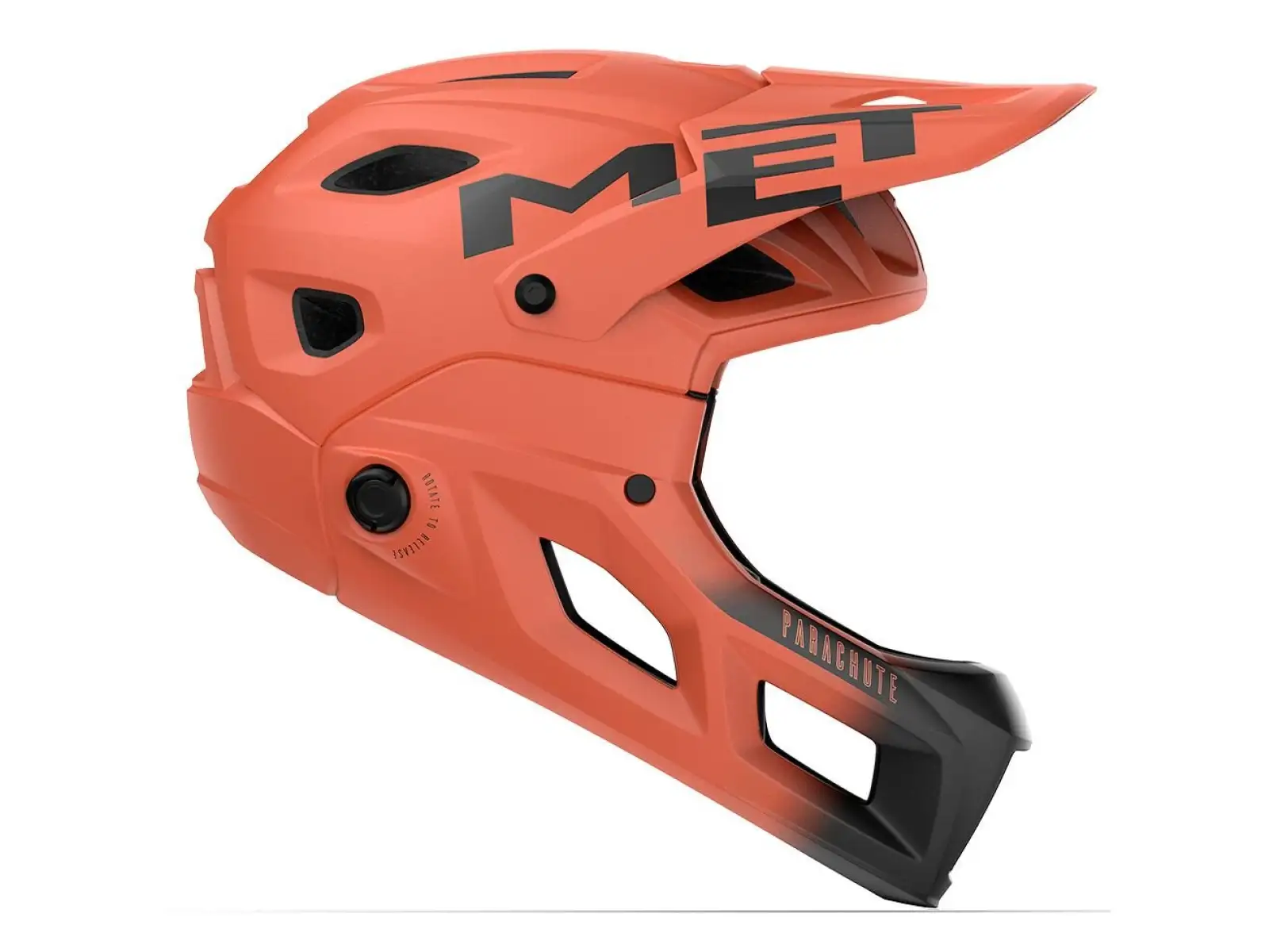 MET Parachute MCR Mips kask Rust Black