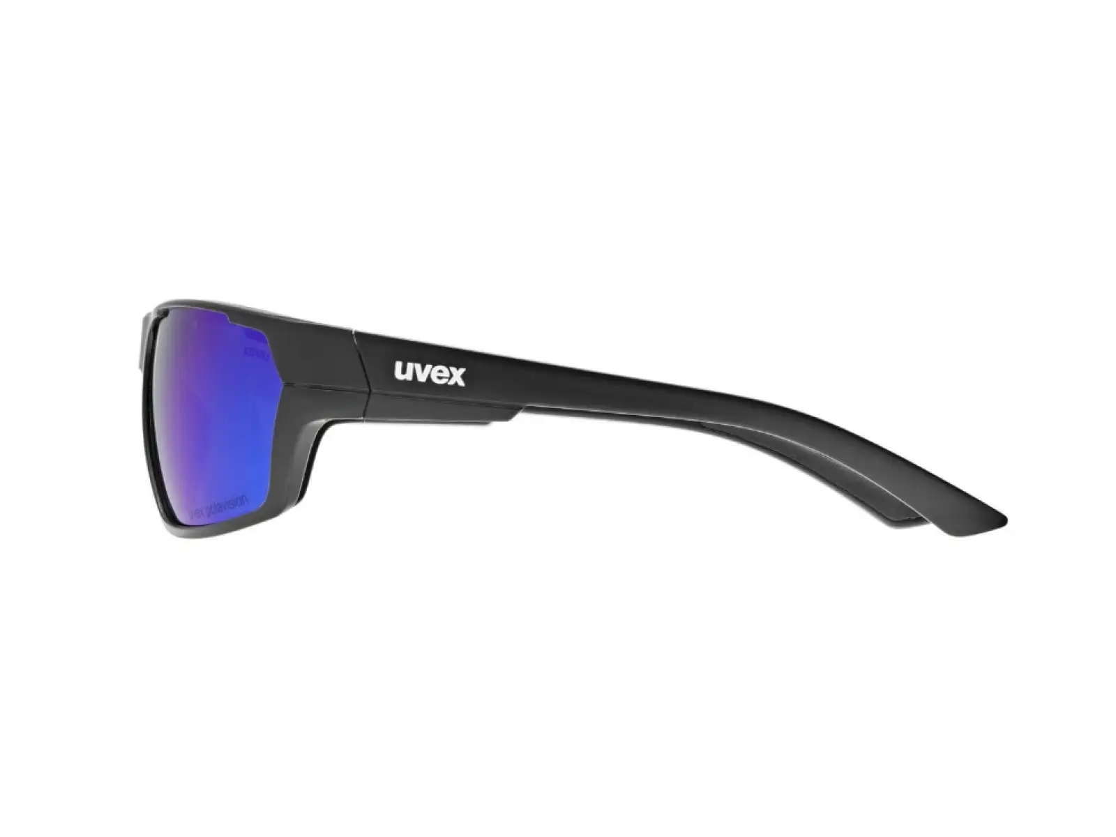 Uvex Sportstyle 233 Polavision okulary Black Matt/Mirror Green