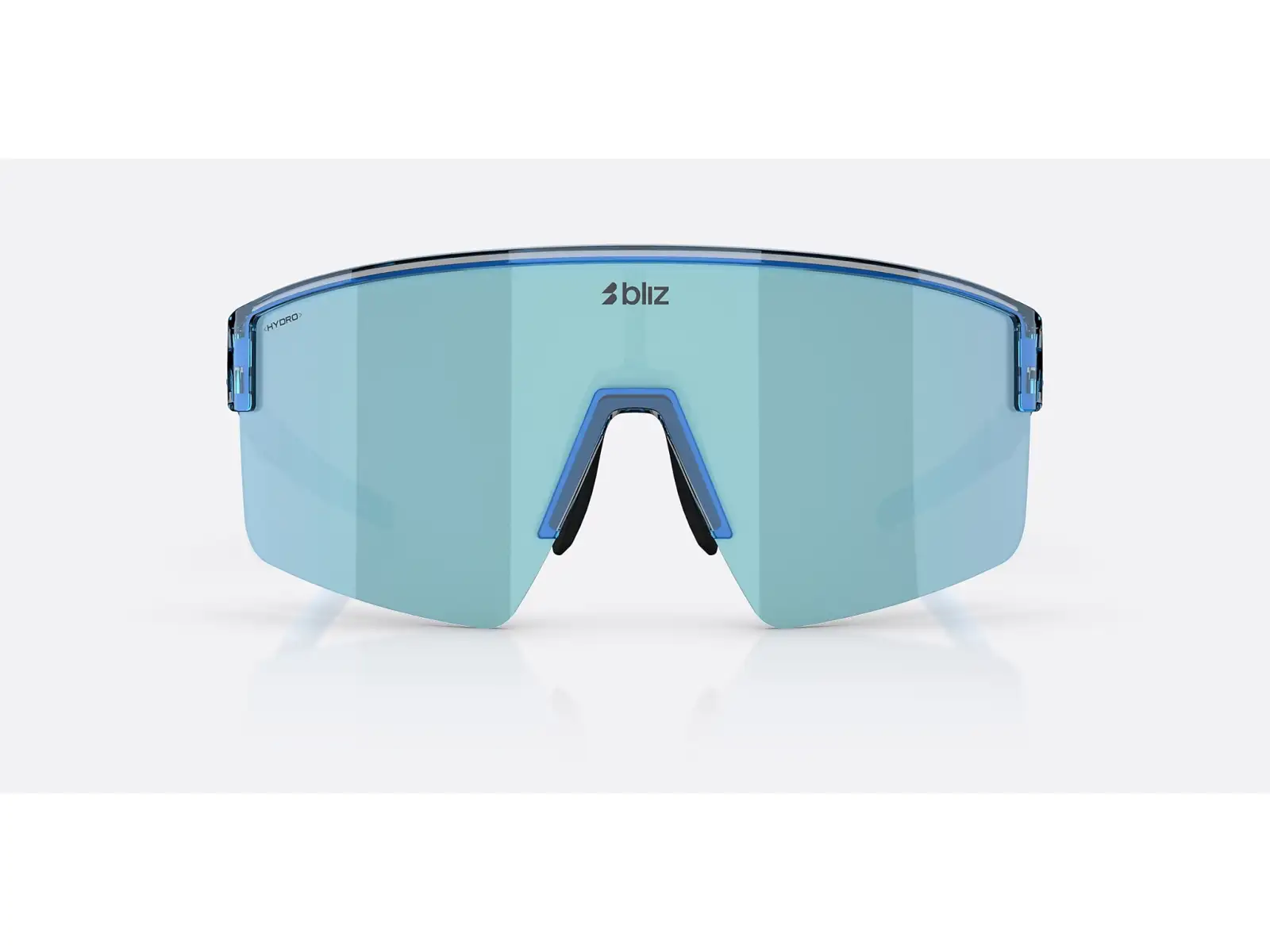 Bliz P004 okulary przeciwsłoneczne Transparent Blue/Smoke Ice Blue Multi