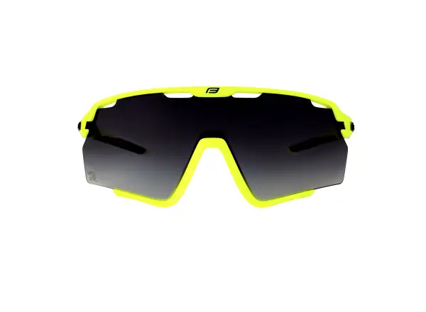 Force Cyclone okulary czarno-fluo/czarna przejściowa szyba