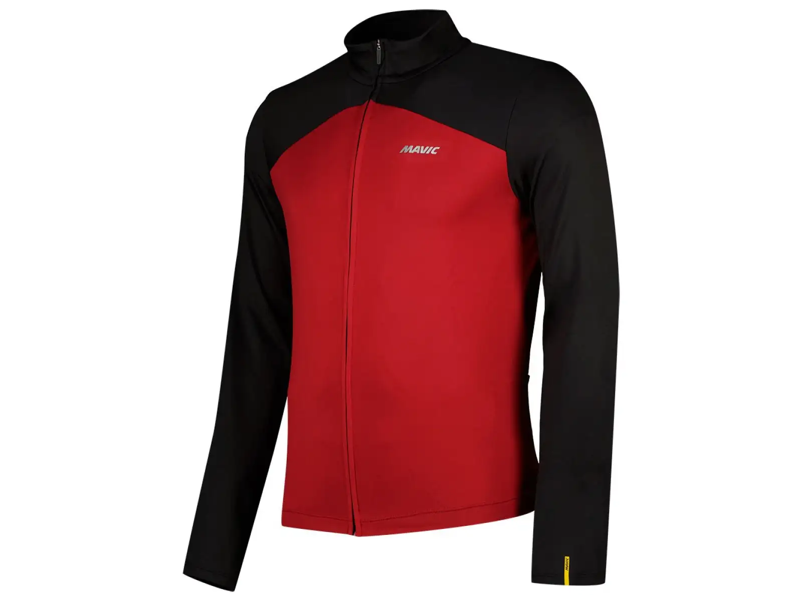 Mavic Cosmic Thermo męska bluza z długim rękawem Thermo Black/Biking Red