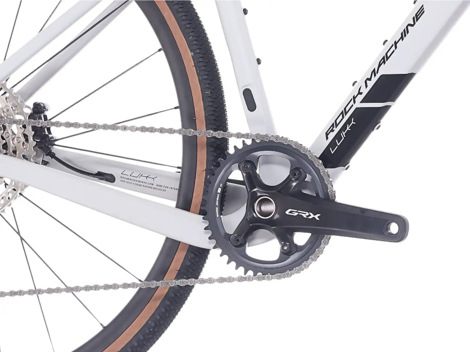 Rock Machine Lukk CR 90 gravel rower Matte Limerock Grey