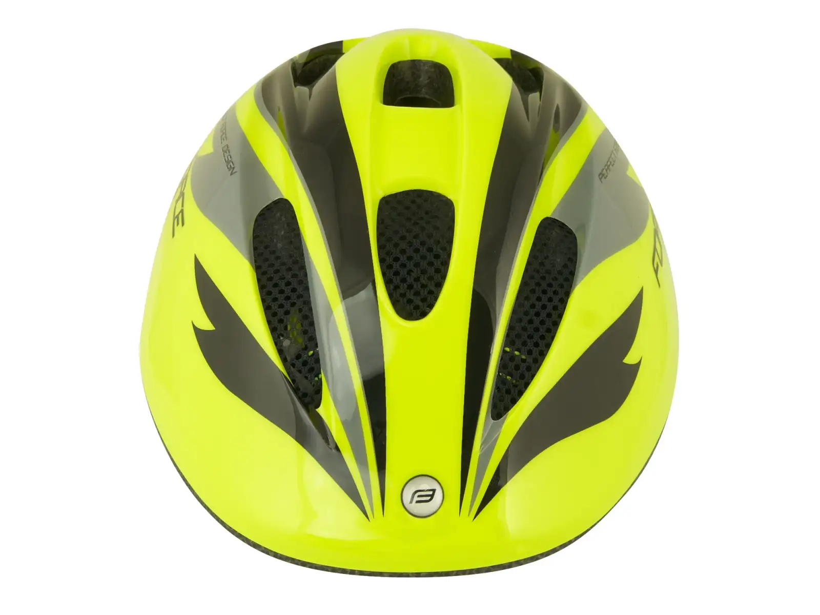 Force Fun Stipes dziecięcy kask fluo