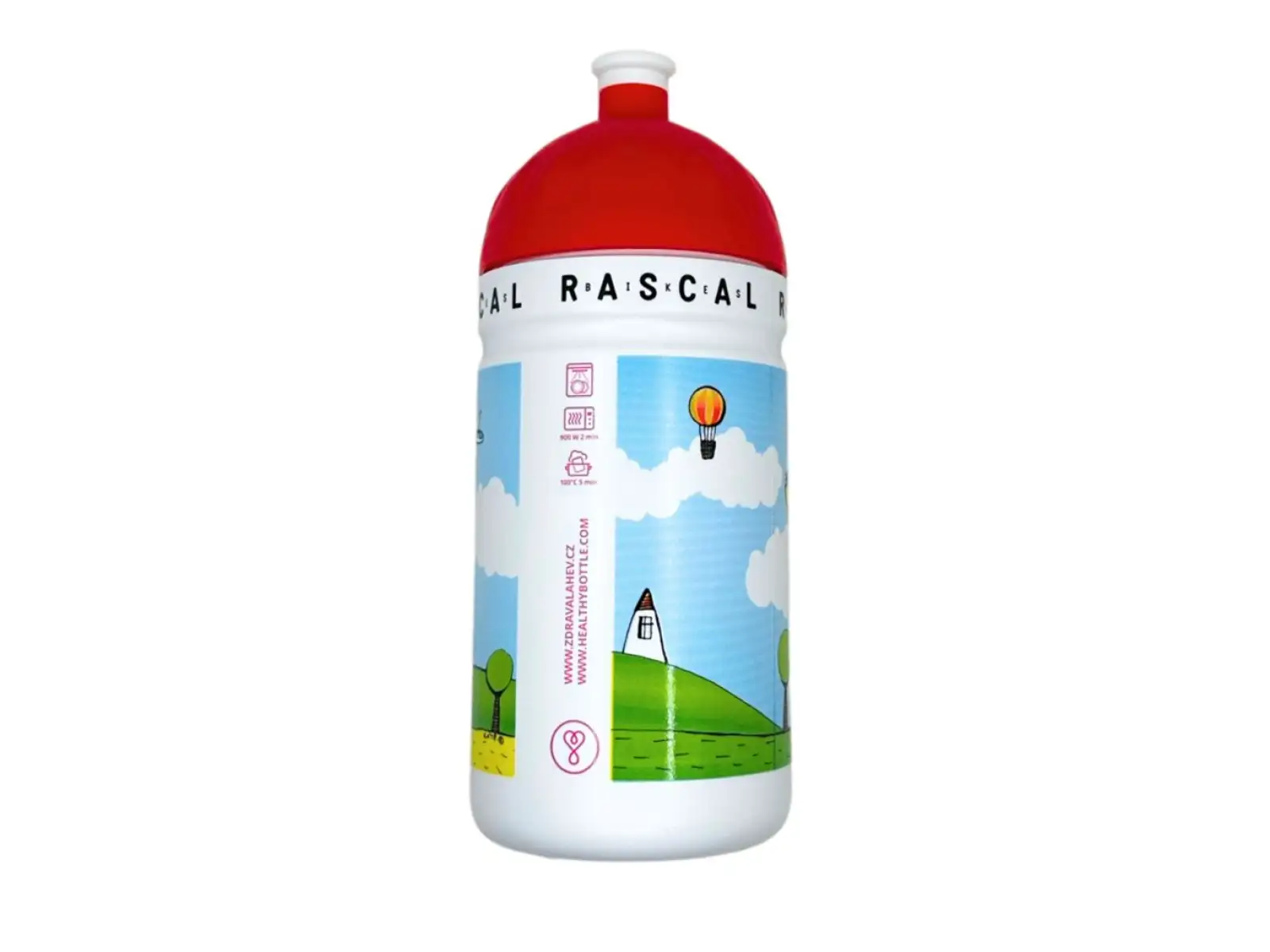 Rascal dziecięca butelka 0,5 l czerwona