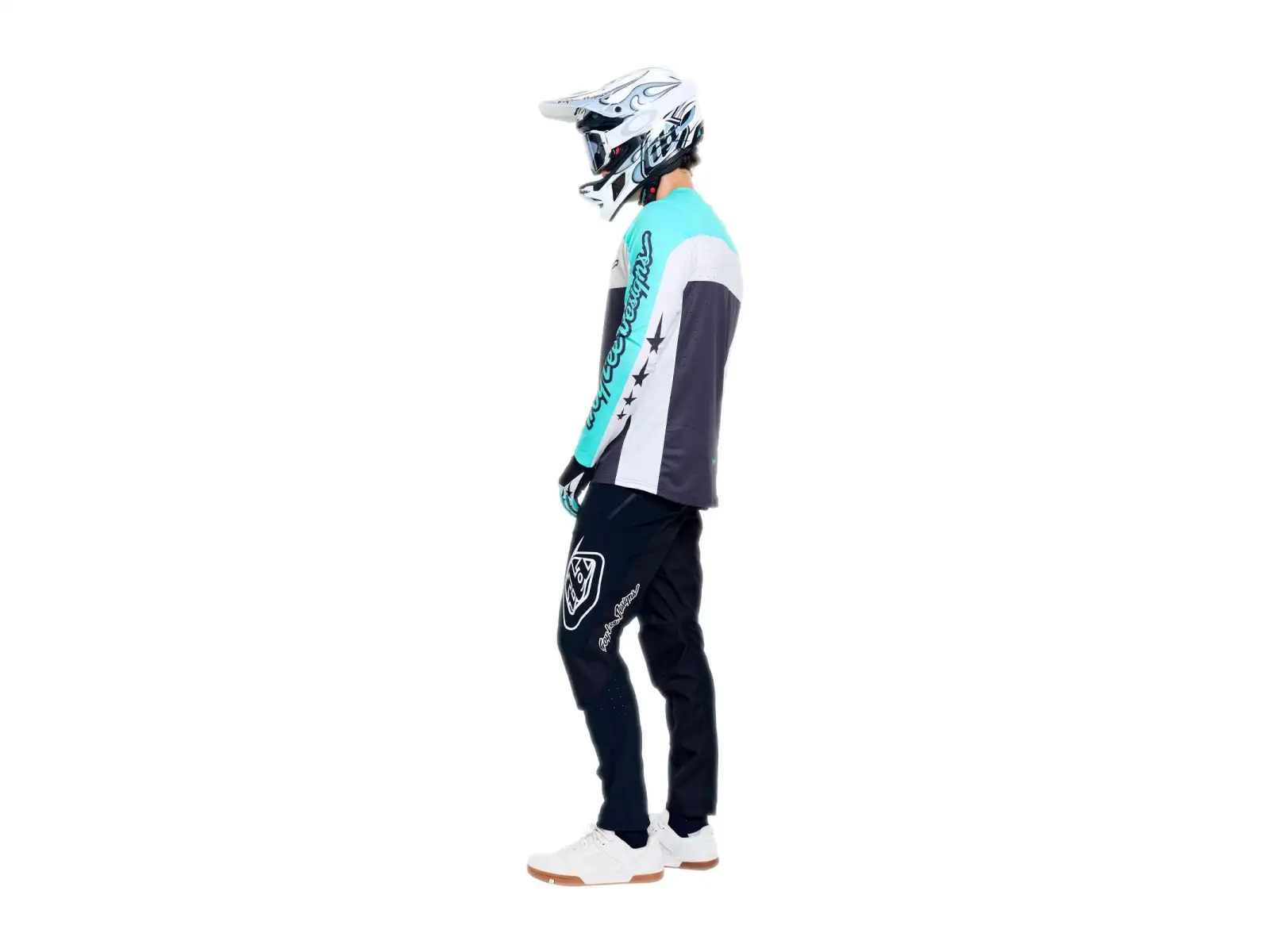 Troy Lee Designs Sprint Pro męskie spodnie Mono Black