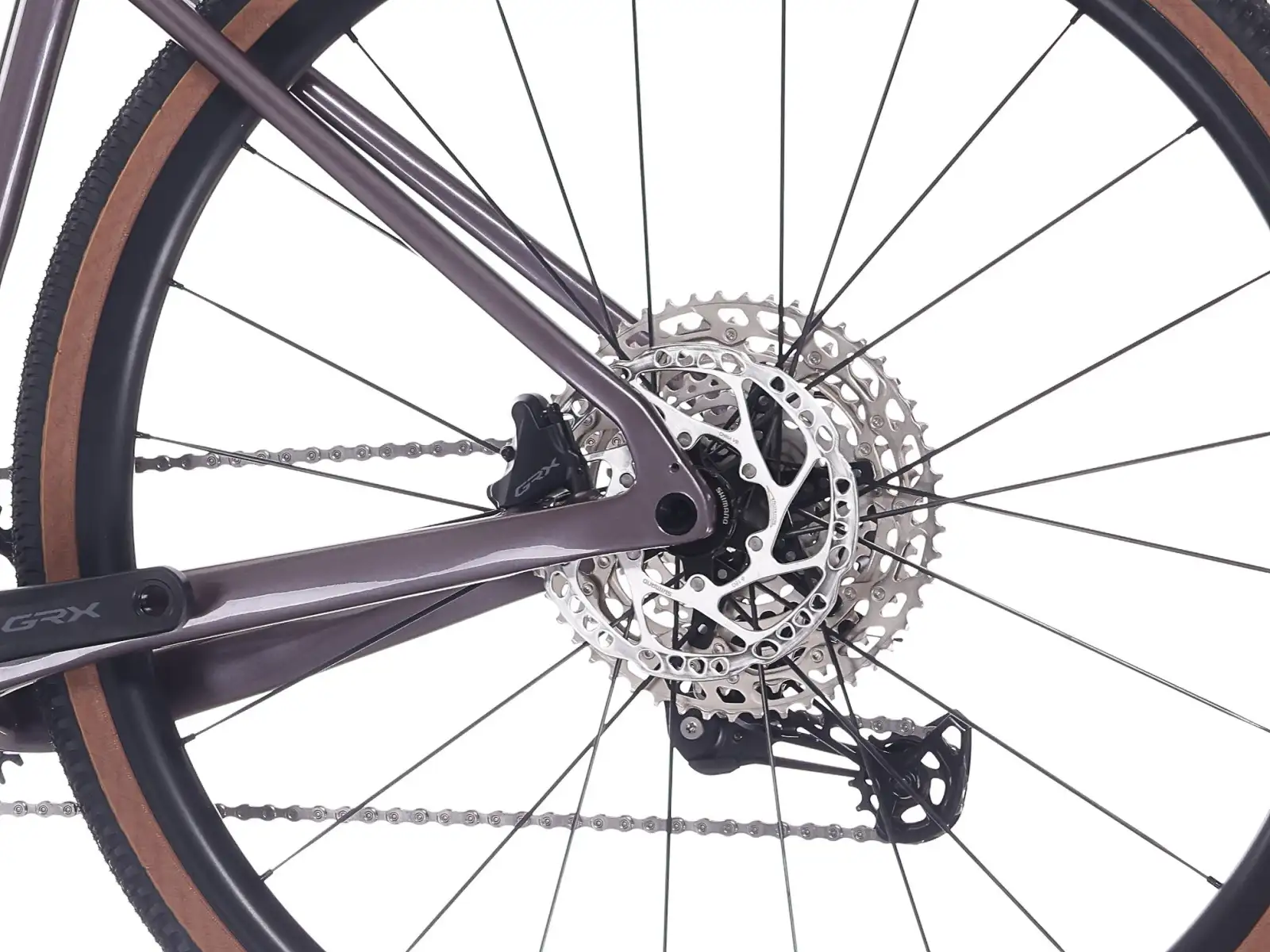 Rock Machine Lukk Cr 70 gravel rower Gloss Purple Garnet