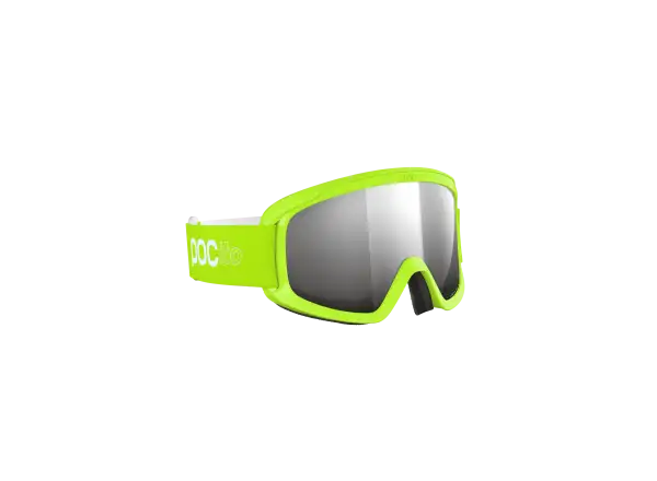 POC POCito Opsin dziecięce gogle narciarskie Fluorescent Yellow/Green/Partly Sunny Silver