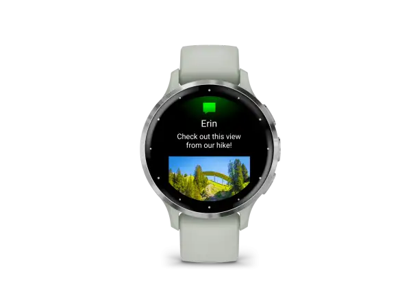 Garmin Venu 3S inteligentny zegarek Silver/Sage Grey