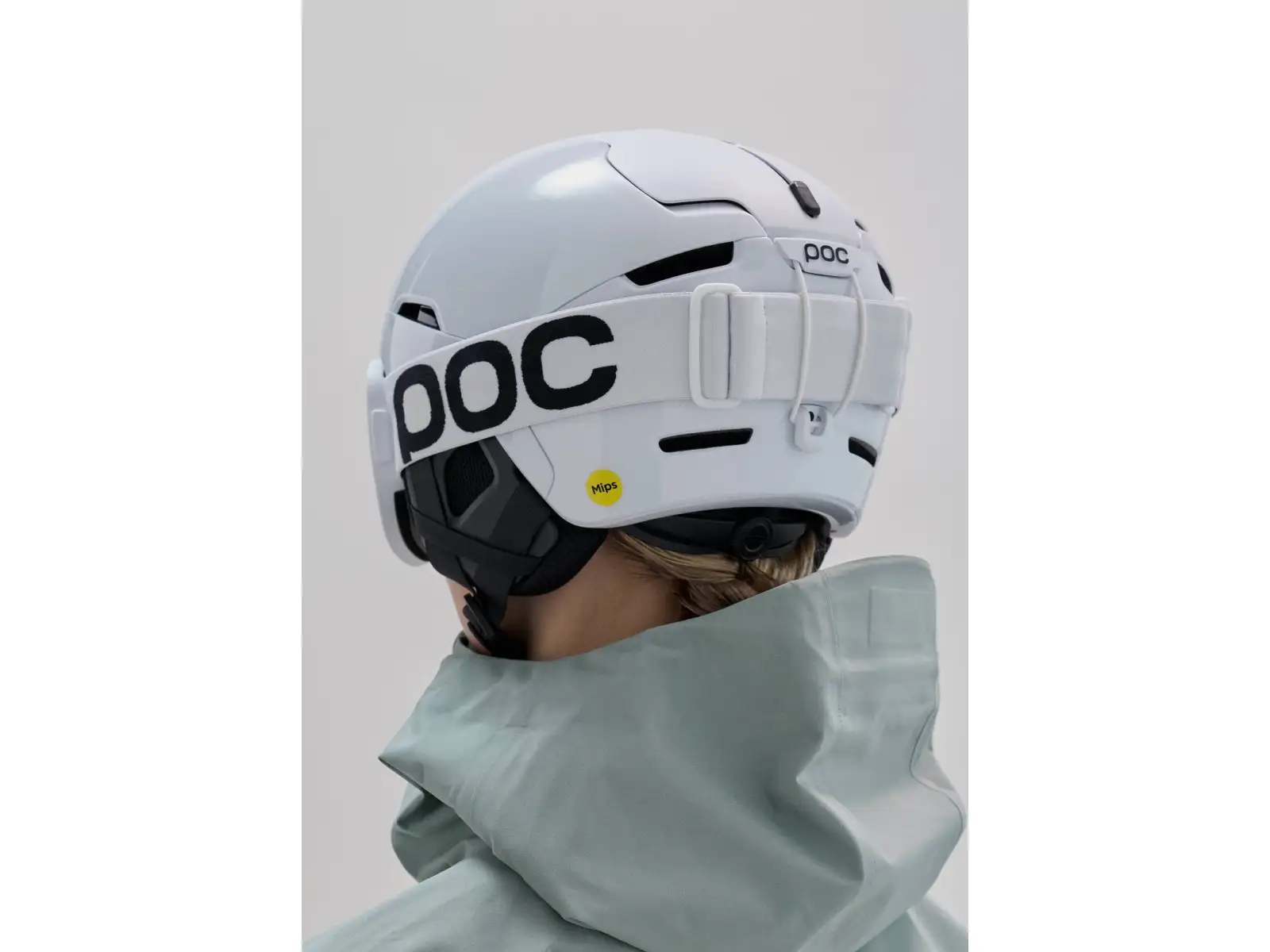 POC Vitrea Mid gogle narciarskie Hydrogen White/Partly Sunny Orange