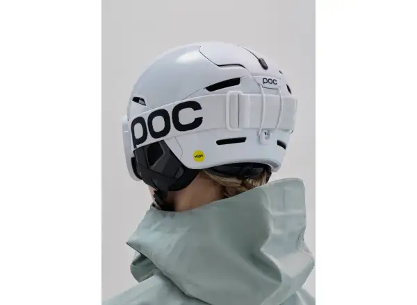 POC Vitrea Mid gogle narciarskie Hydrogen White/Partly Sunny Orange