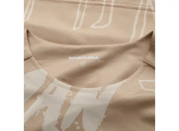 Endura SingleTrack Print Tee BSA damska koszulka krótki rękaw Brown
