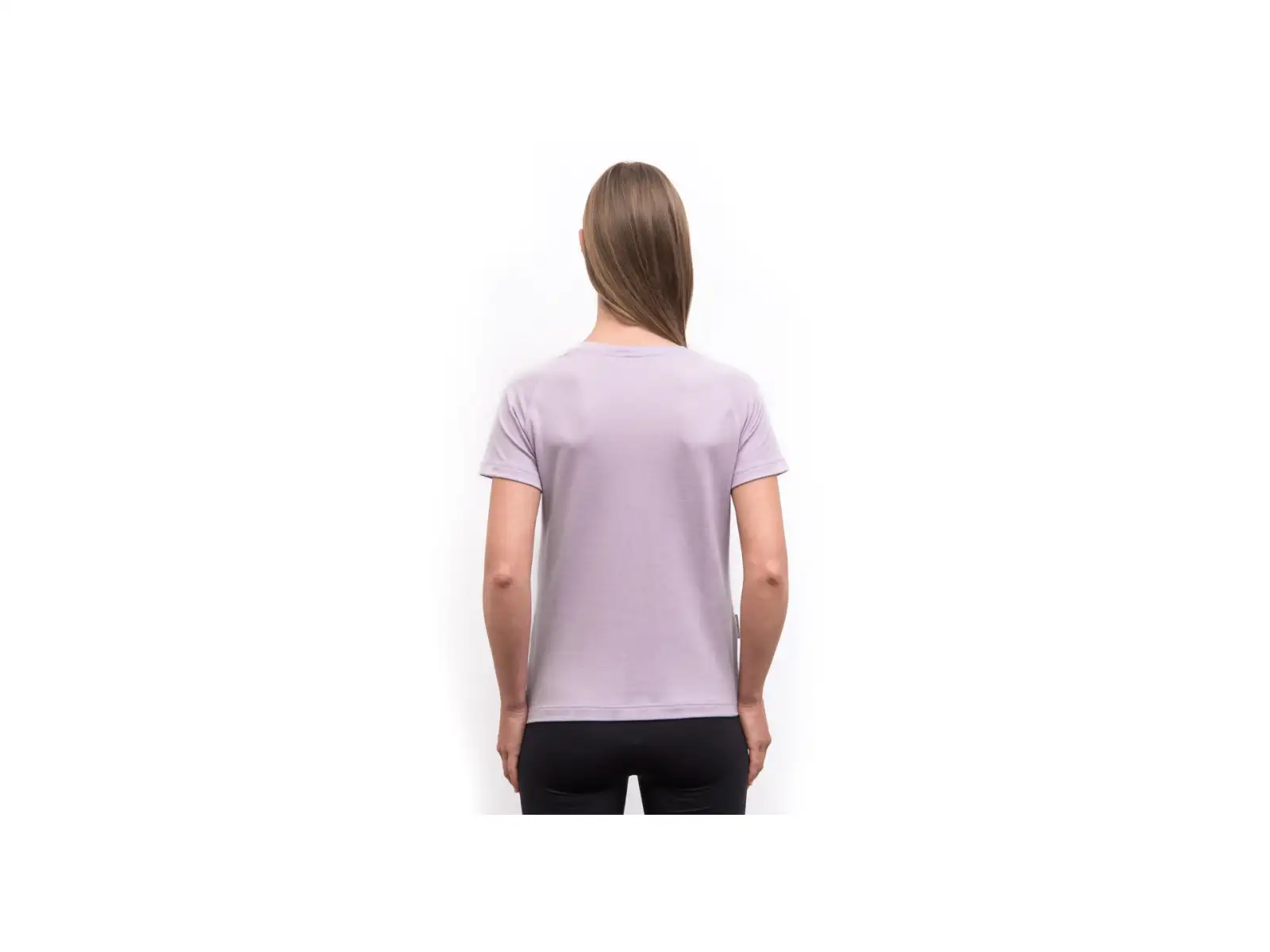 Sensor Merino Blend Elements damska koszulka krotki rekaw Mystic Violet