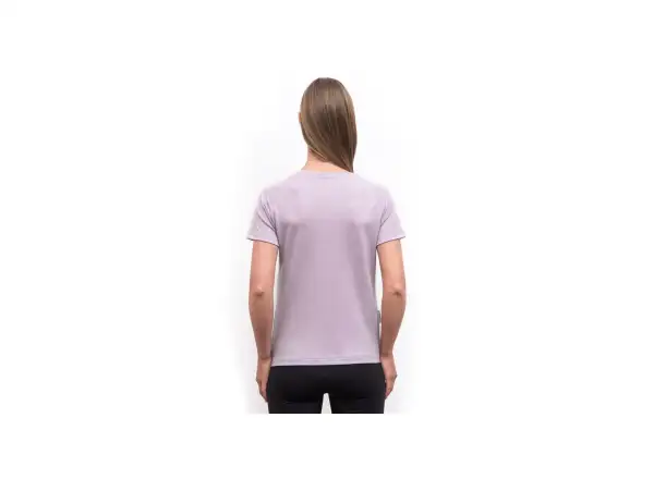 Sensor Merino Blend Elements damska koszulka krotki rekaw Mystic Violet