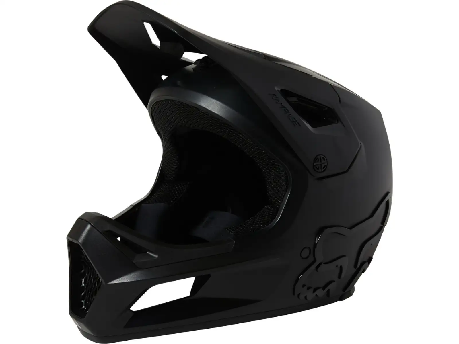 Fox Youth Rampage Helmet dziecięcy kask Black