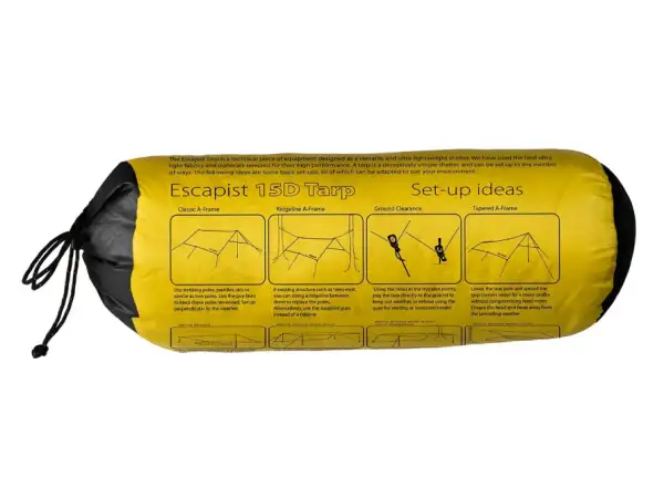 Sea to Summit Escapist 15D Tarp Large plandeka schronienie Lime
