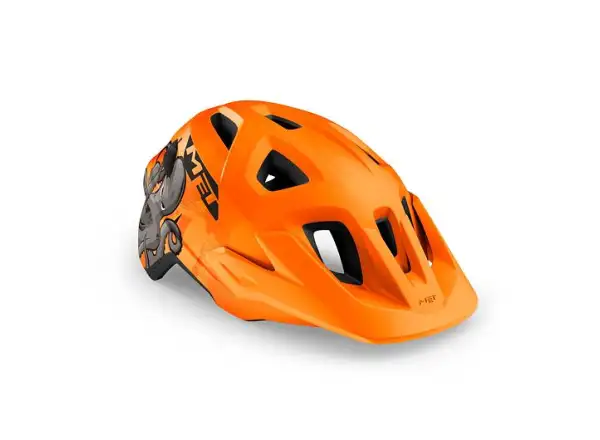MET Eldar junior kask octopus/pomarańczowy rozm. Uni (52-57 cm)