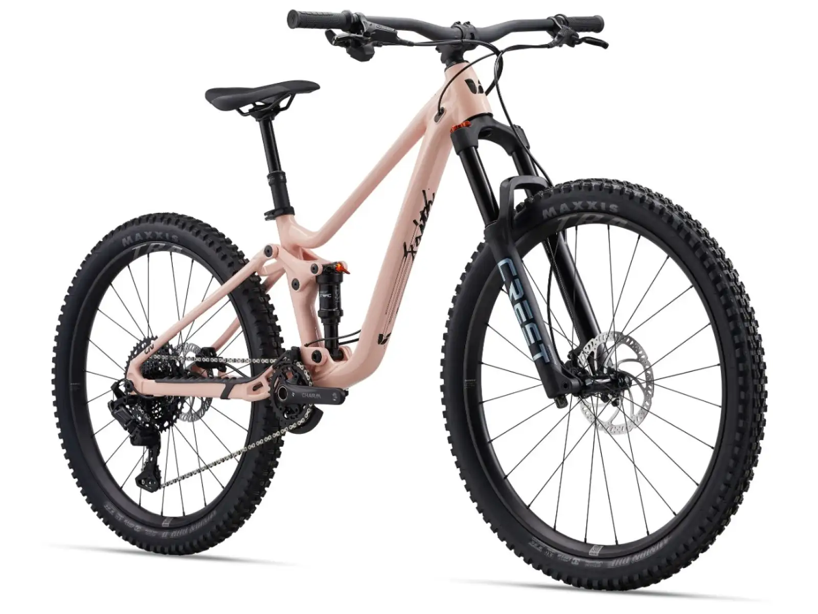 Liv Faith dziecięcy rower full suspension 27,7"/26" Radiant Pink