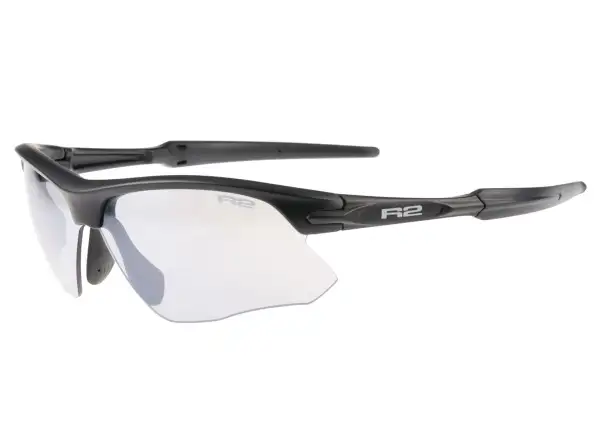 R2 Kick okulary matowa czarna/szare lustrzane szkła