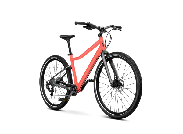 Woom 6 Explore rower dziecięcy 26" Neon Coral