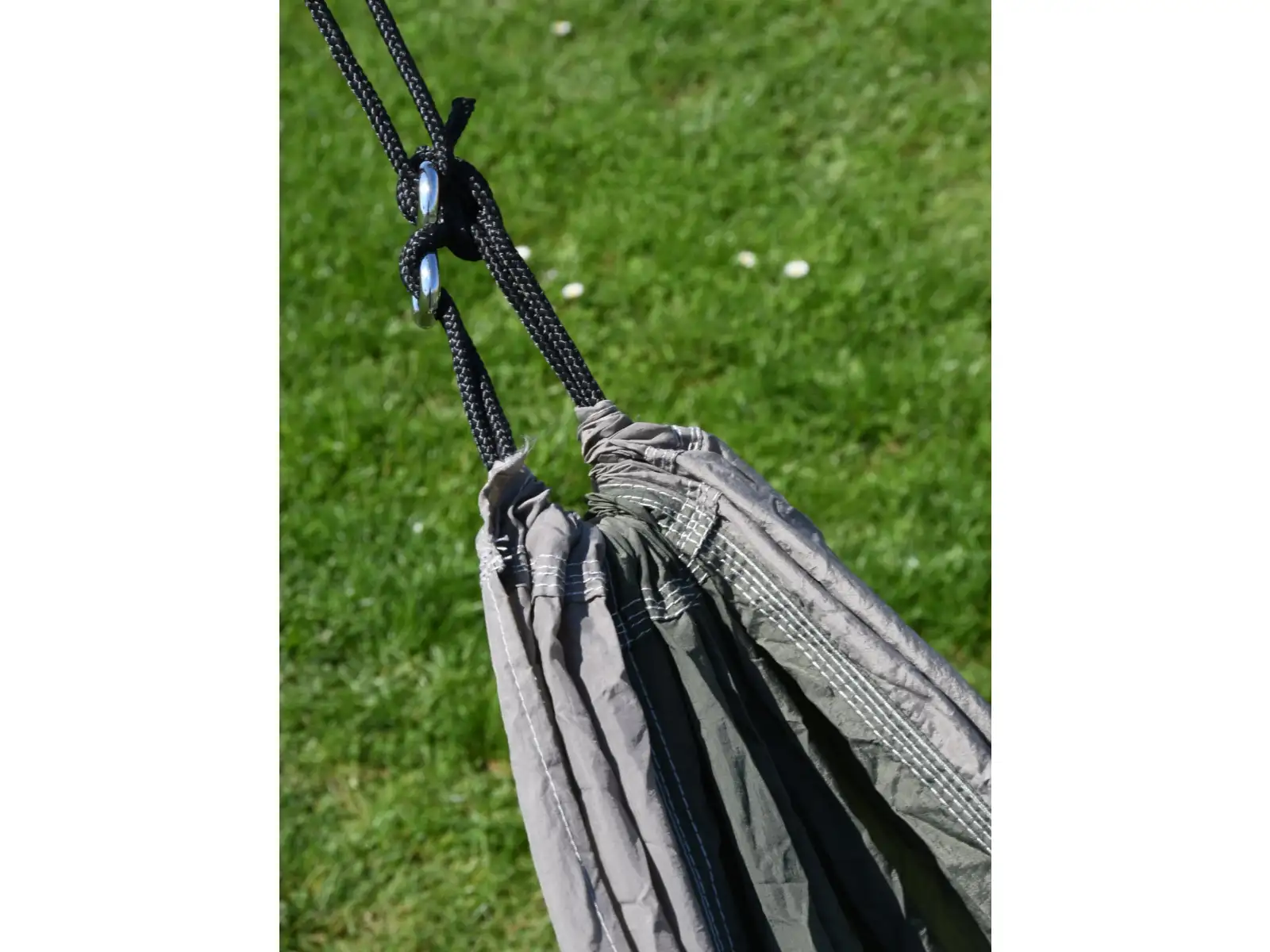 Cattara hamak nylon zielono-brązowa