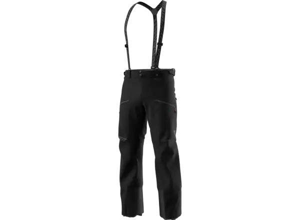 Dynafit Free Infinium Hybrid męskie spodnie z szelkami Black out