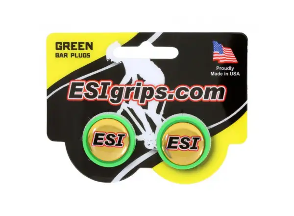 ESI Grips końcówki do kierownicy Green