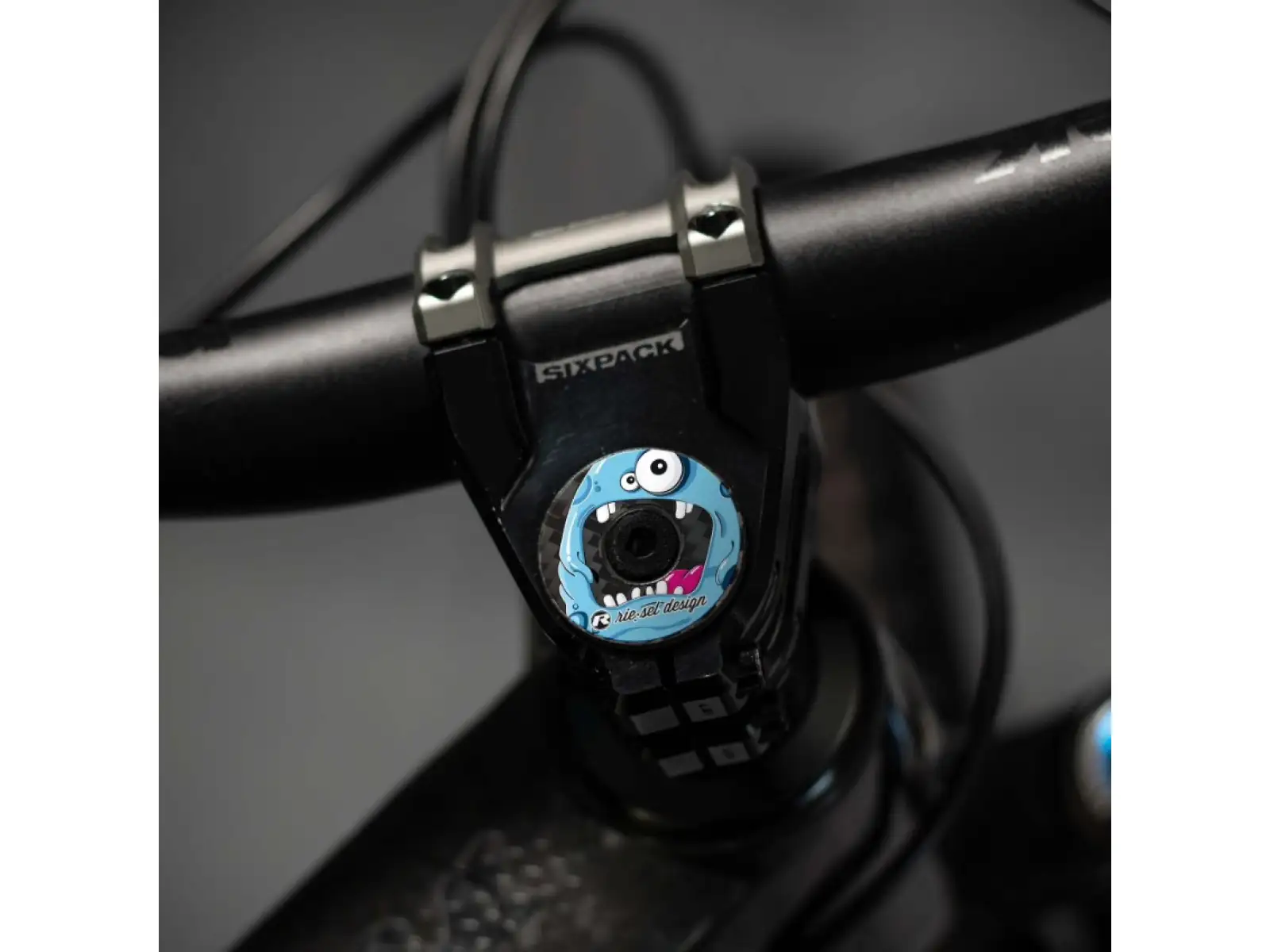 Rie:sel Design Stem:cap pokrywa zestawu Monster Blue