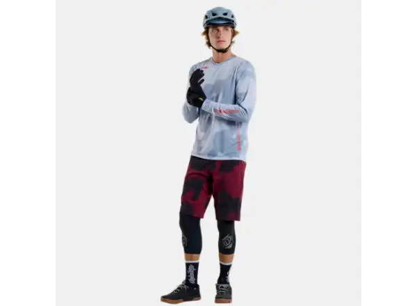Troy Lee Designs Skyline Air Flared męska koszulka z długim rękawem Concrete