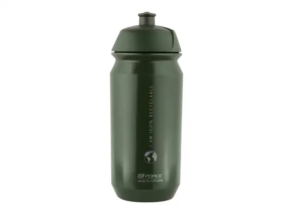 Force Bio Earth bidon rowerowy 500 ml zielony/szary