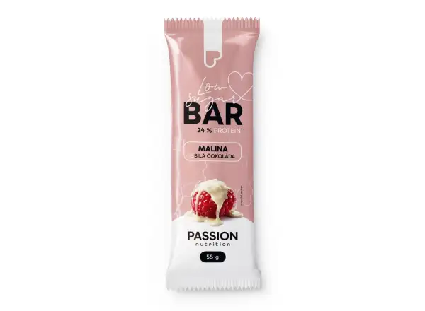 Passion Bar Malina i biała czekolada 55 g