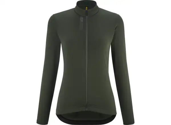 Mavic Aksium Thermo damski dres długi rękaw Christmas Green