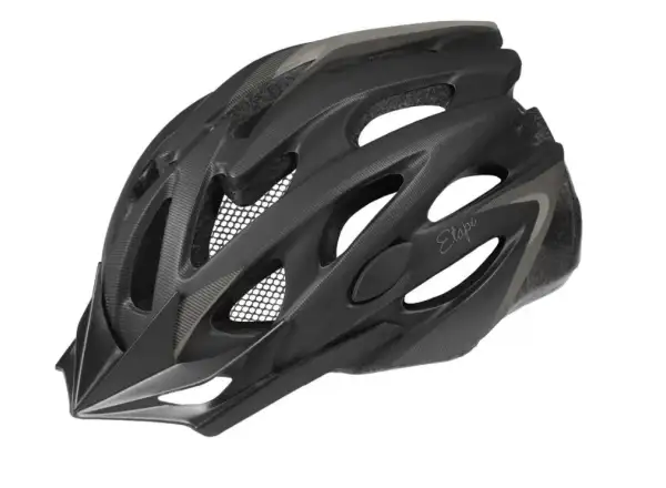 Etape Venus kask rowerowy czarna/tytan mat