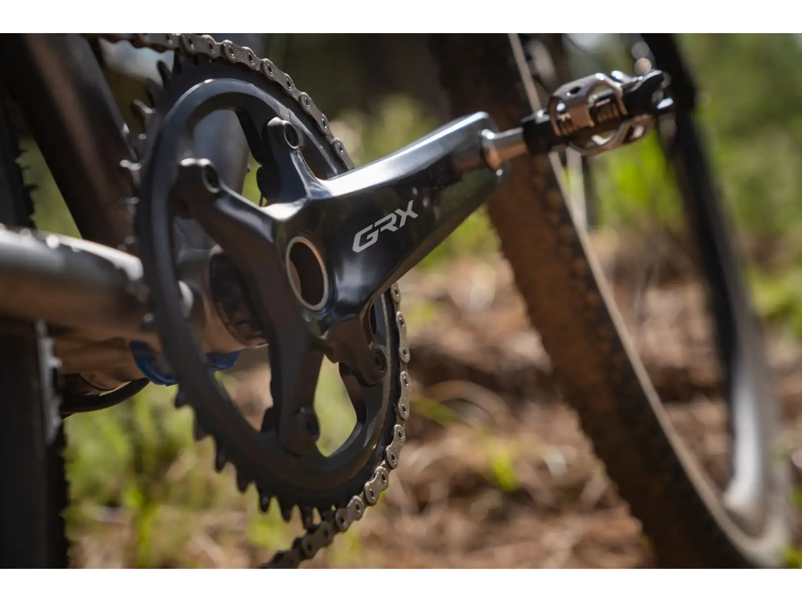 Shimano GRX FC-RX820-1 korby 1x12sp. z zębatką 40 zębów