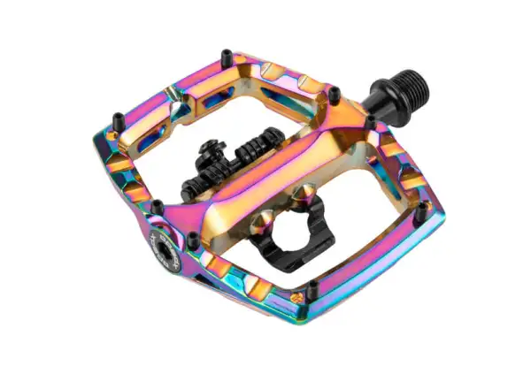 X-pedo Ambix jednostronne zatrzaskowe pedały oil slick