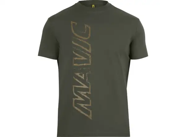 Mavic Corporate Vertical męska koszulka z krótkim rękawem Army Green