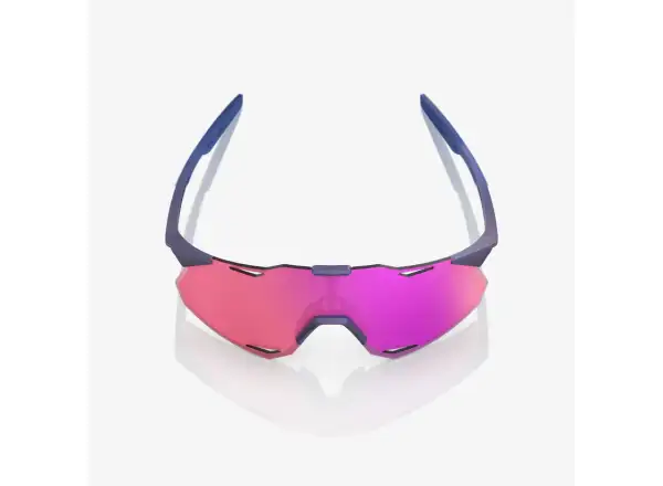 100% Hypercraft XS okulary Satin Storm Metallic/Purple Multilayer Mirror