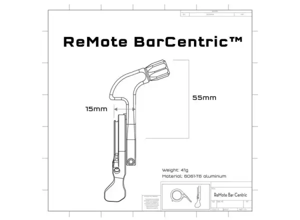 Wolf Tooth Remote BarCentric dźwignia sztycy regulowanej