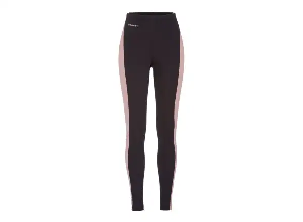 Craft Core Dry Baselayer damski zestaw koszulka długi rękaw+spodnie różowy