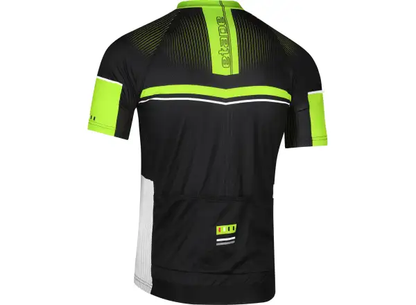 Etape Maestro męska koszulka czarny/żółty fluo