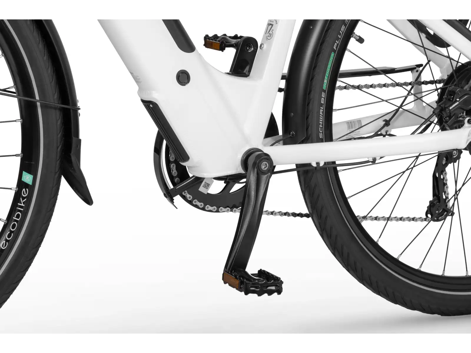 Ecobike X-Cross 504 Wh White trekkingowy rower elektryczny