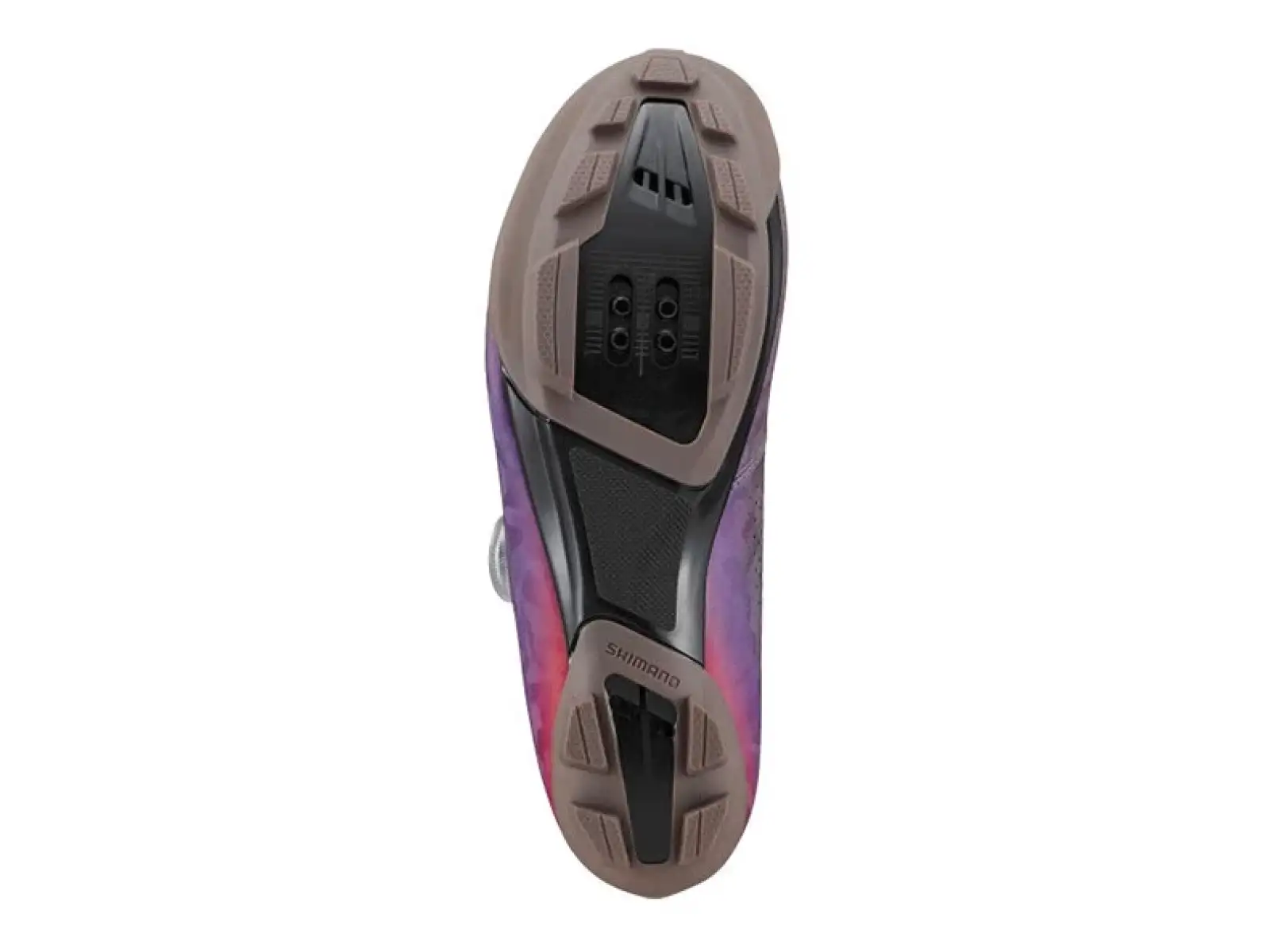 Shimano SH-RX600 damskie gravel buty szare/lila