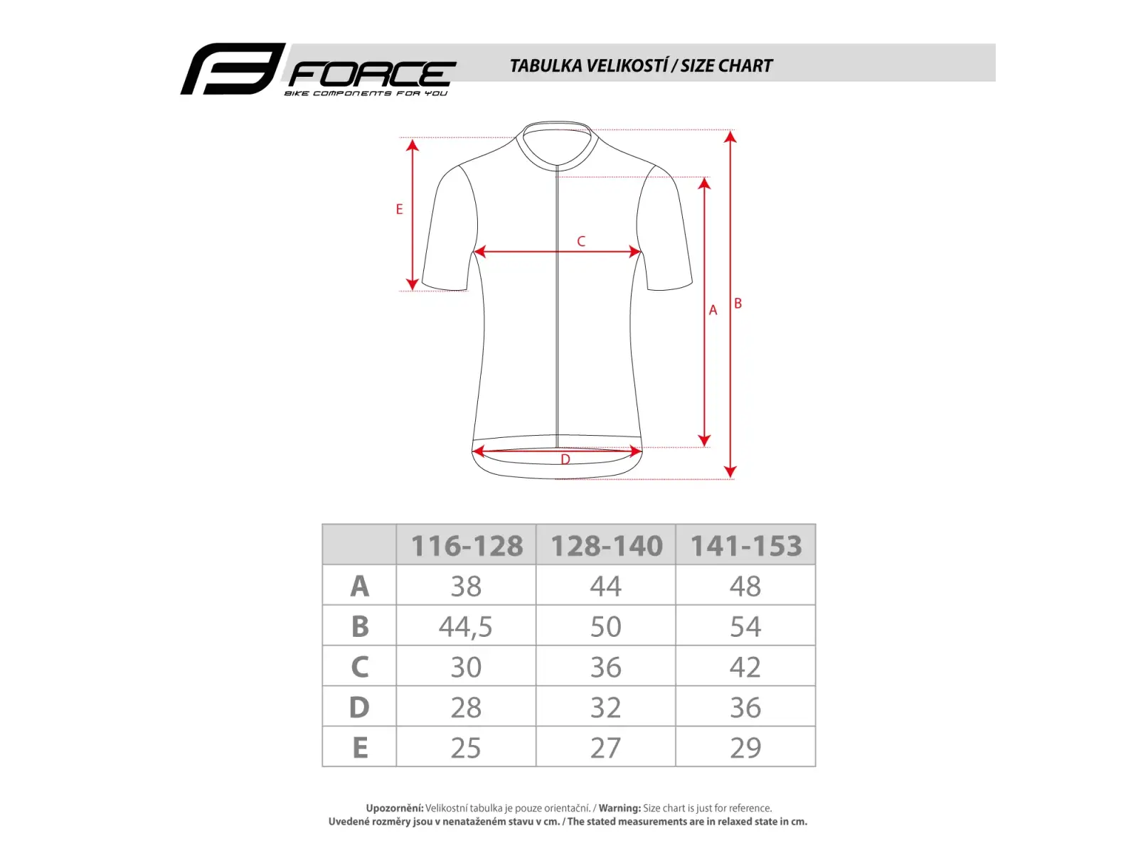 Force Limit Kid MTB dziecięcy dres pomarańczowy