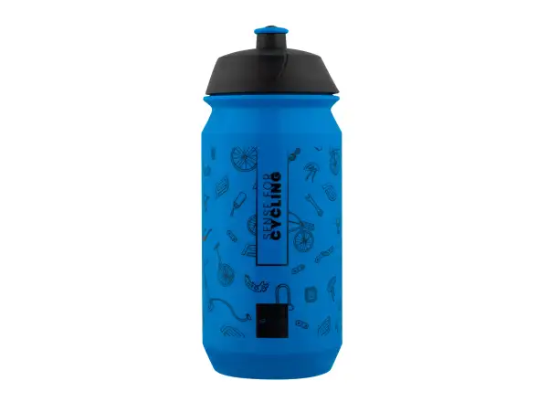 Force Play bidon rowerowy 500 ml niebieska/czarna