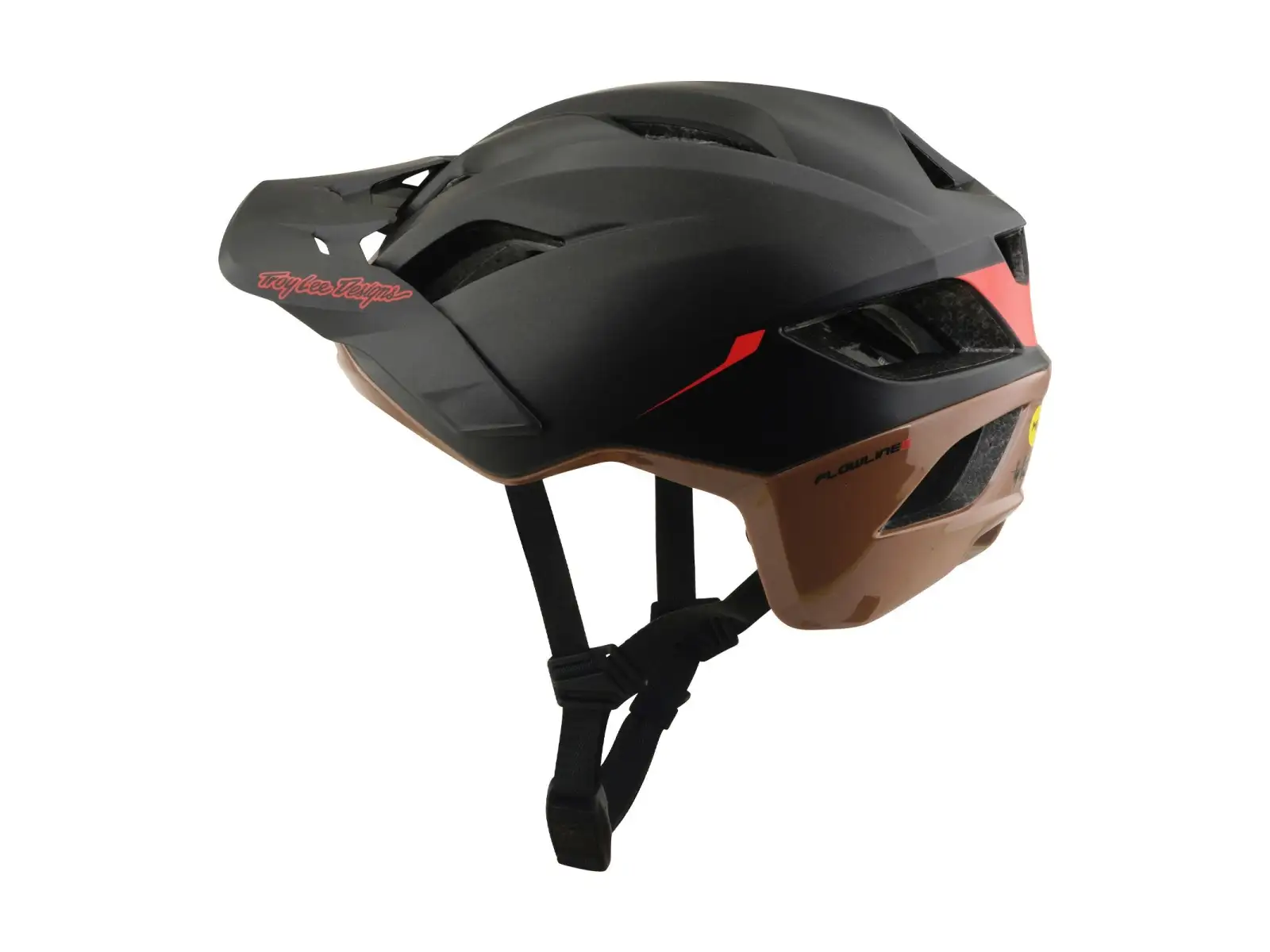 Troy Lee Designs Flowline SE MIPS kask Stacks Charcoal/Sienna