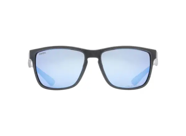Uvex LGL Ocean 2 P okulary Black Mat / Mirror Blue (CAT. 3)