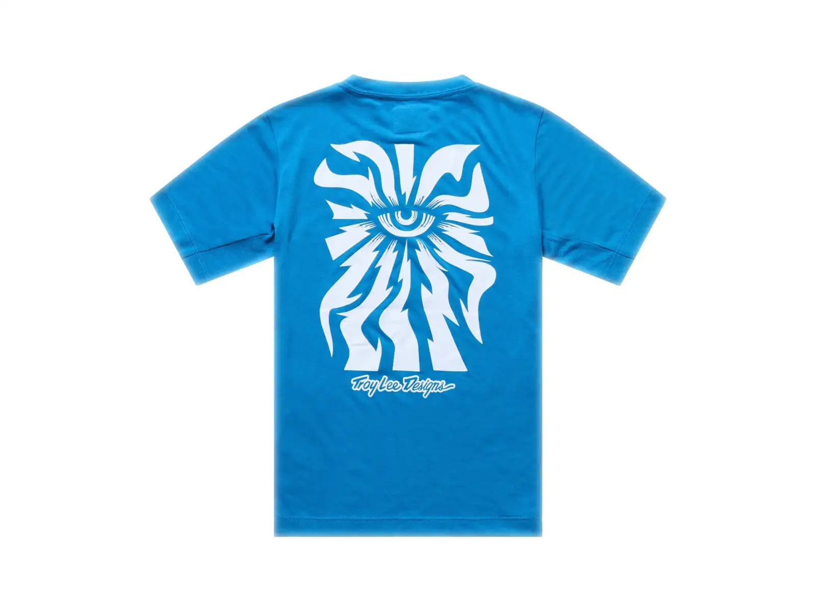 Troy Lee Designs Skyline Ride dziecięca koszulka One Eye Aero Blue