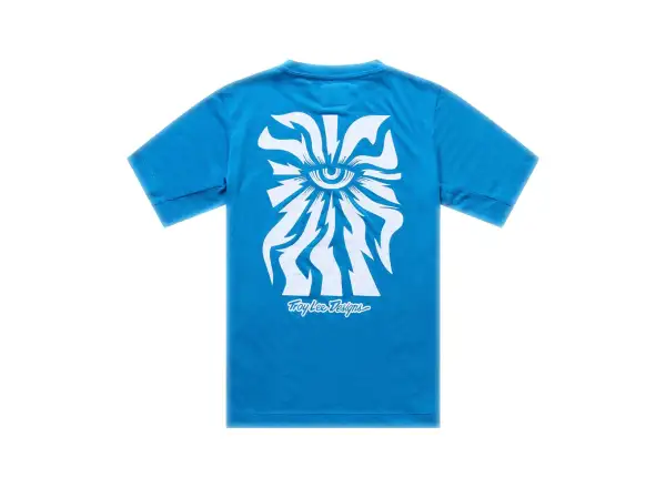 Troy Lee Designs Skyline Ride dziecięca koszulka One Eye Aero Blue