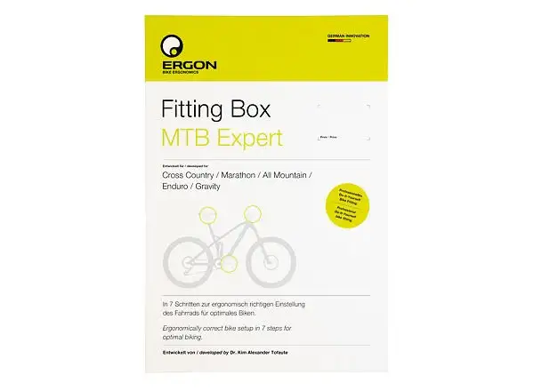 Ergon Fitting Box MTB Expert - ustawienie pozycji
