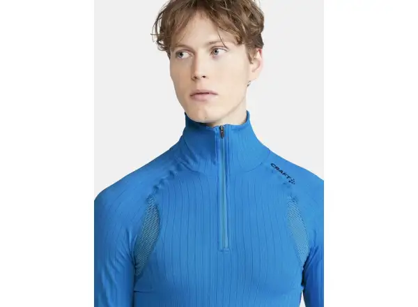 Craft Active Extreme X Zip męska koszulka długi rękaw modrá